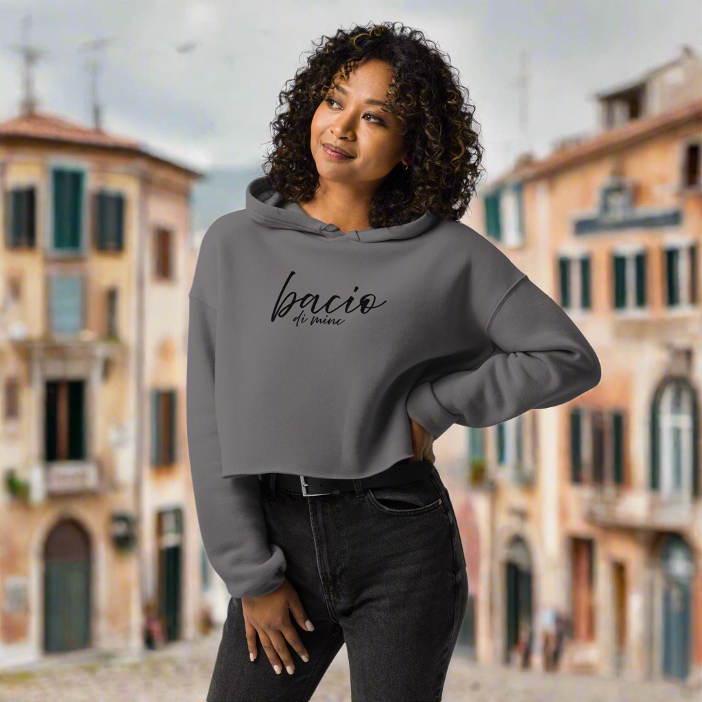 Bacio Di MiNC Crop Hoodie