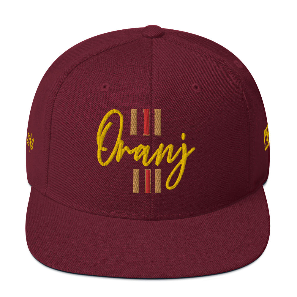 Oranj Snapback Hat