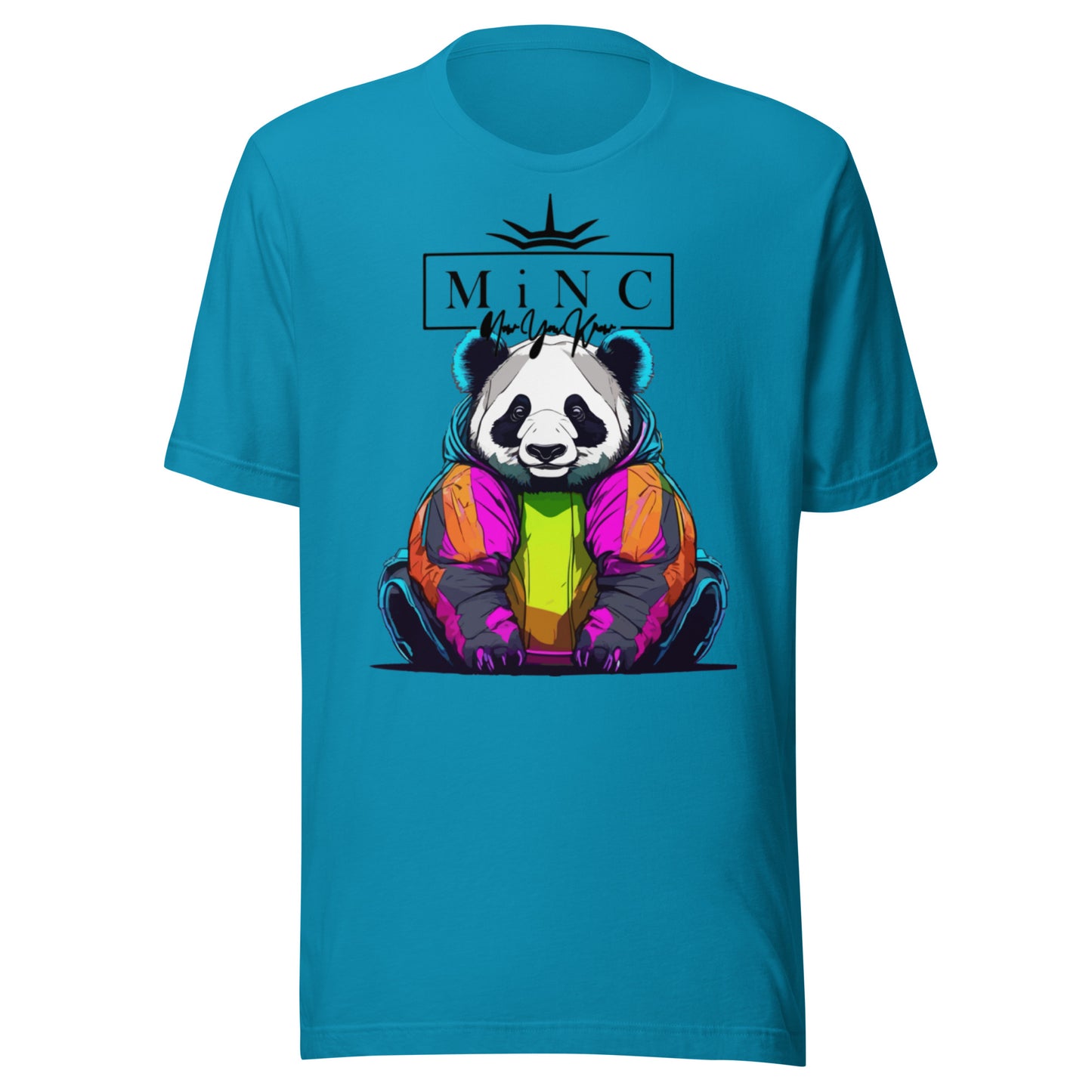 Color Splash Panda Tees