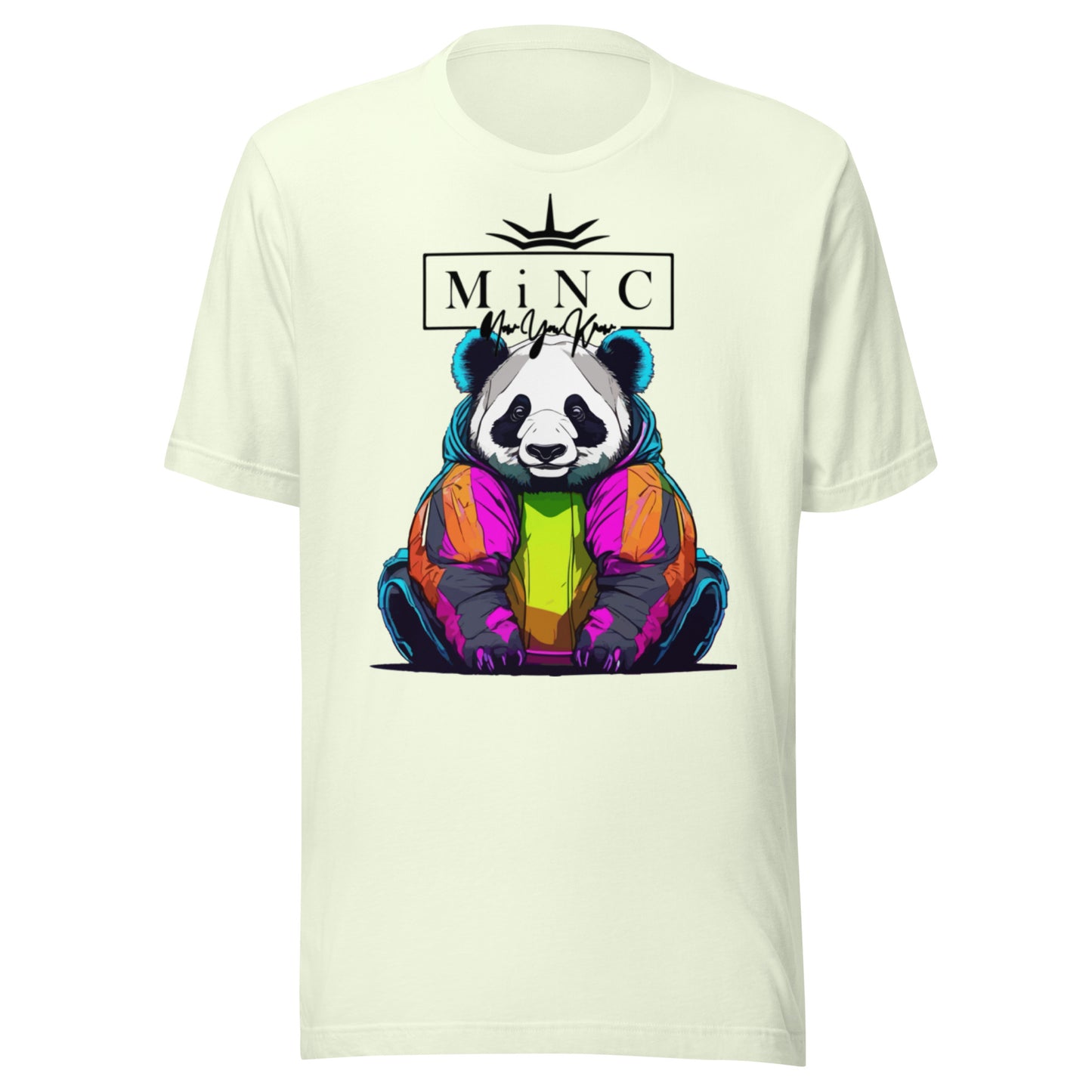 Color Splash Panda Tees