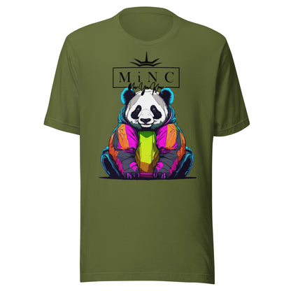 Color Splash Panda Tees