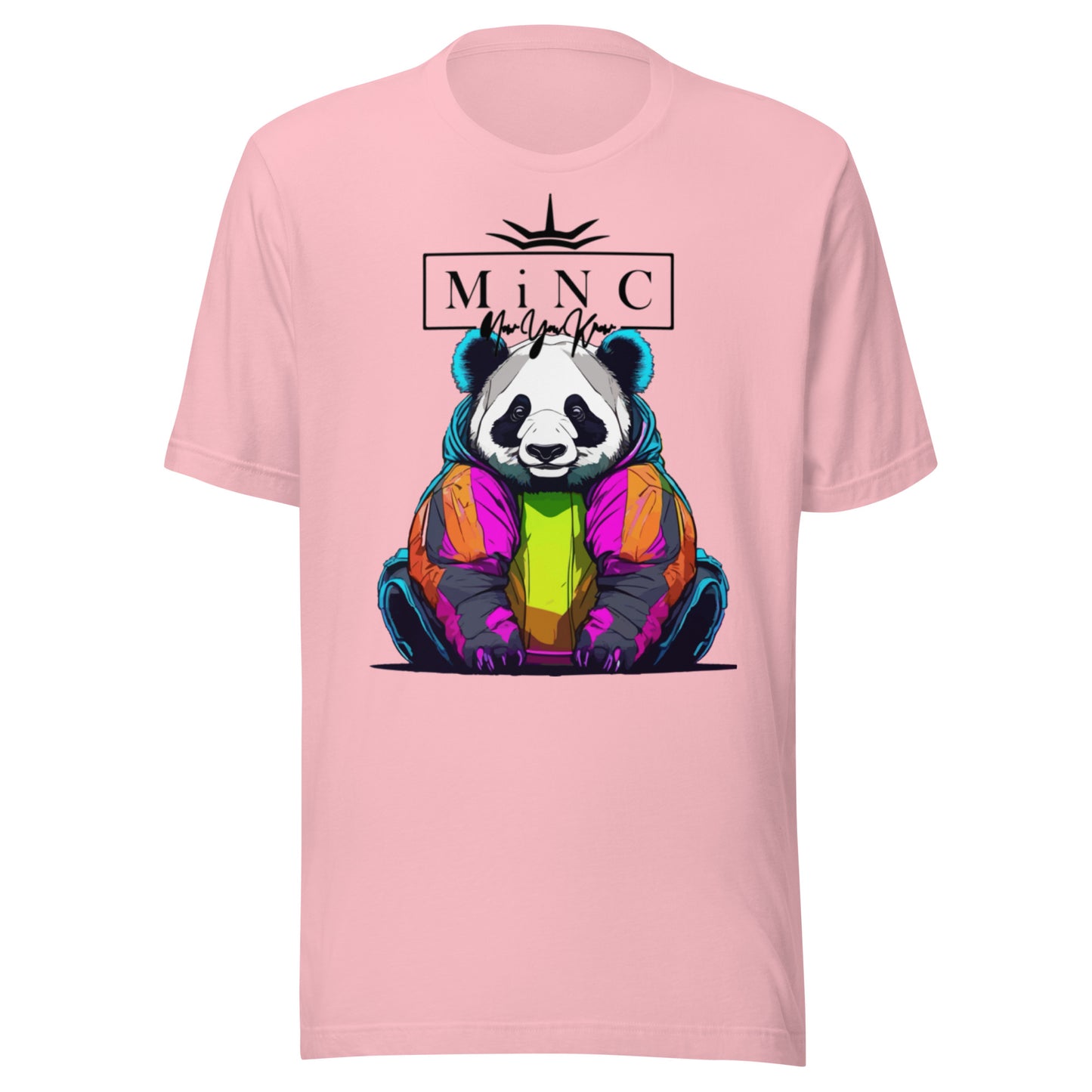 Color Splash Panda Tees