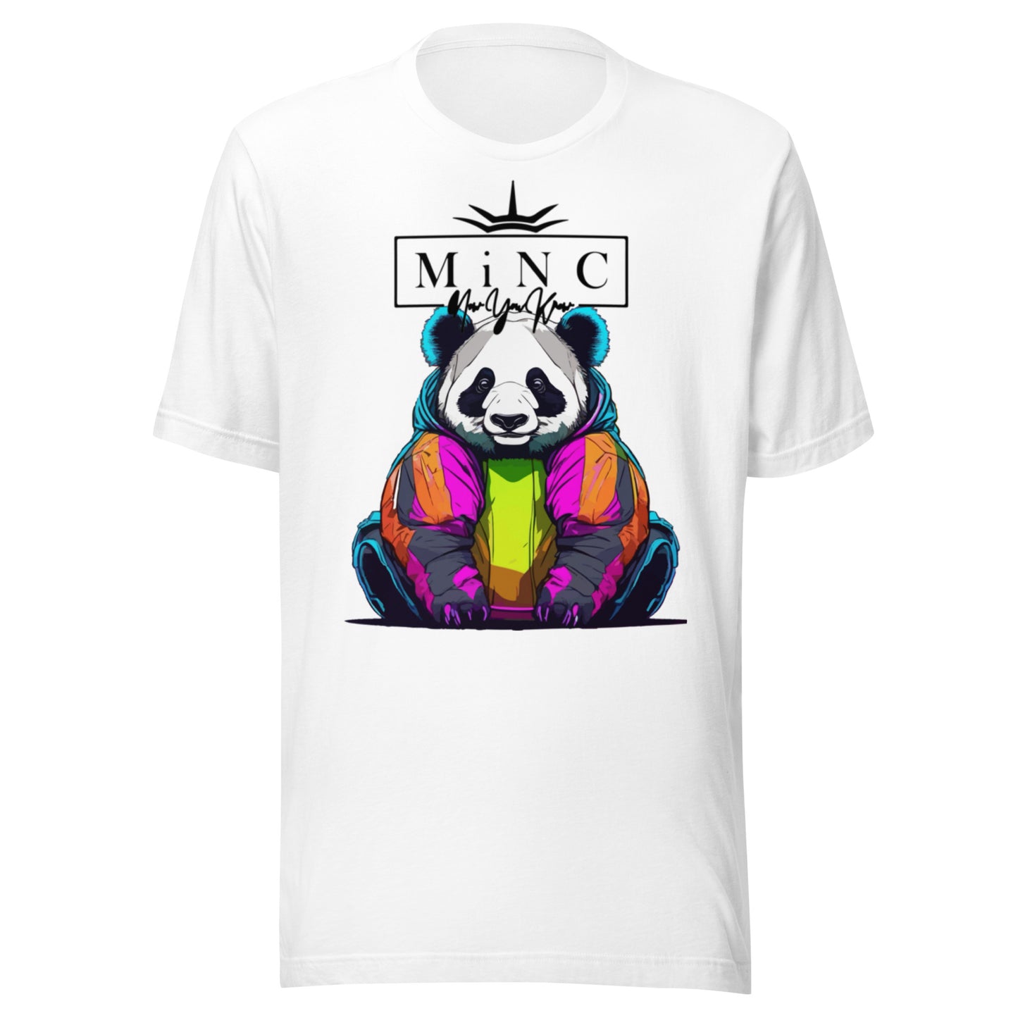 Color Splash Panda Tees