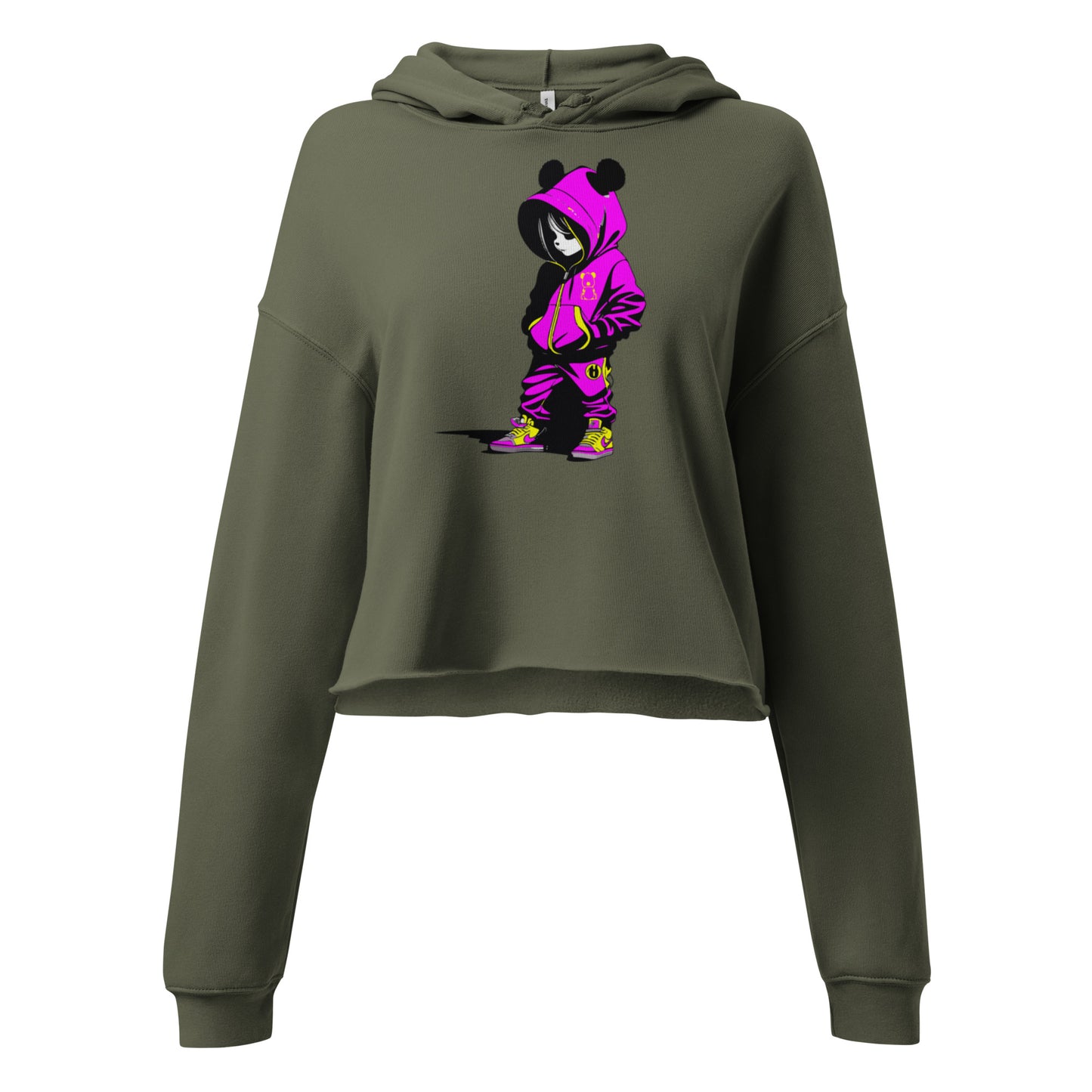 On My Mind Crop Hoodie