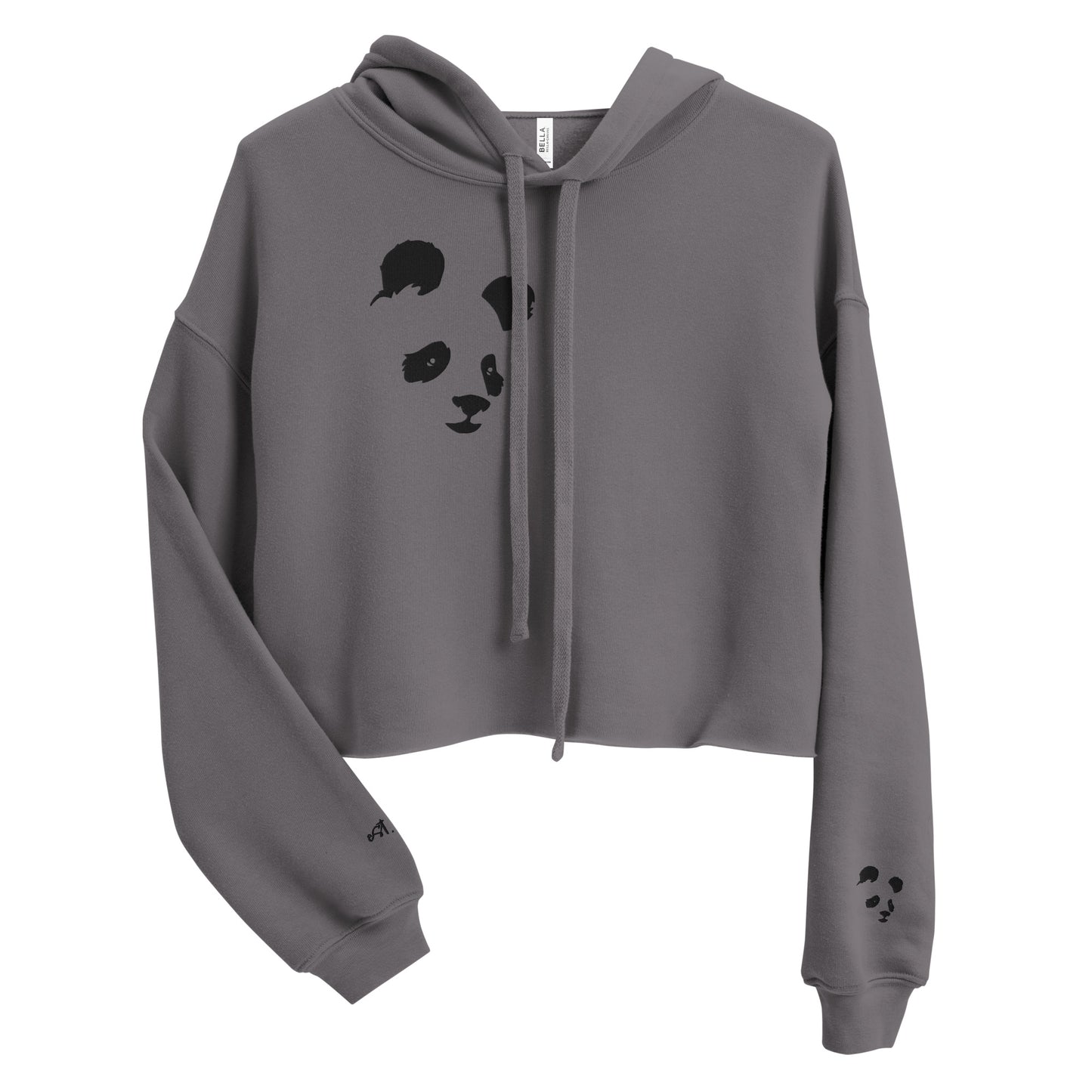 Panda Crop Hoodie